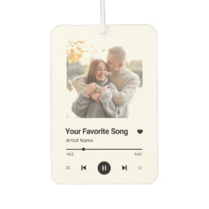 Custom Song Favorite Song One Foto Kaffee Tasse Lu Autolufterfrischer