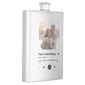 Custom Song Favorite Song One Foto Kaffee Tasse Lu Flachmann (Rechts)