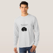 Custom Sorry I'm Introverting Cat Men’s T-Shirt (Vorne ganz)