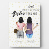 Custom Soul Schwester Gif Fotoplatte (Vorderseite)