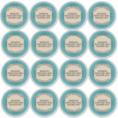 Custom Southwestern Style Jar Box Tin Label Set (Vorderseite)