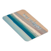 Custom Souvenir Foto Ocean Blue Landschaftlich Bea Magnet (Rechte Seite)