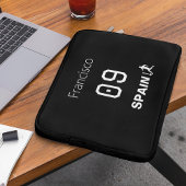 Custom Spain National Soccer Professional Mono Laptopschutzhülle