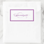 Custom_Spanakopita Rechteckiger Aufkleber (Tasche)