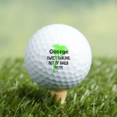 Custom Spaß Golf personalisierte Palme Golfball (Insitu T-Shirt)