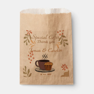 Custom Special Coffee Danke Rustig Wedding Geschenktütchen