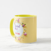 Custom Special Guest bei Function Pastel Yellow Tasse (Vorderseite Links)