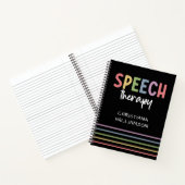 Custom Speech Therapy SLP Speech Pathologe Notizblock (Innenseite)