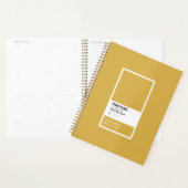 Custom Spicy Mustard Notebook | Personalisiert Planer (Anzeige)