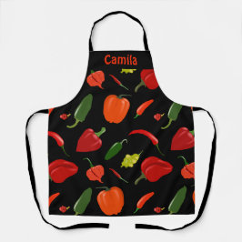 Custom Spicy Peppers  Schürze