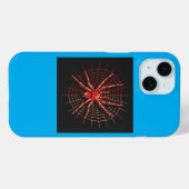 Custom Spider Illustration iPhone 15 Fall Case-Mate iPhone Hülle (Rückseite (Horizontal))