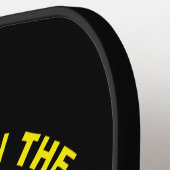 Custom SPIELEN SIE NICHT IN DER KÜCHE, DINK Pickleball Schläger (Linke Seite)