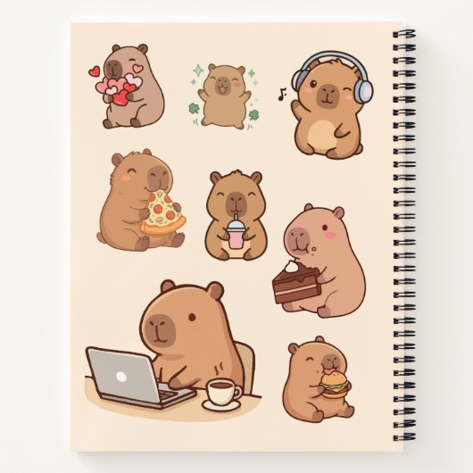 Custom Spiral Journal Notebook | Recipe Book Notizblock (Rückseite)