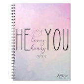 Custom Spiral Notebook with Christian Theme Notizblock (Vorderseite)