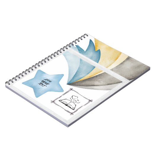 Custom Spiral Photo Notebook Notizblock (Linke Seite)