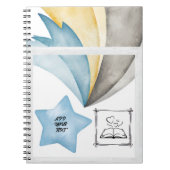 Custom Spiral Photo Notebook Notizblock (Vorderseite)