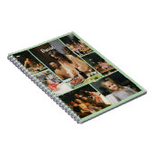 Custom Spiral Photo Notebook with Name Notizblock (Rechte Seite)