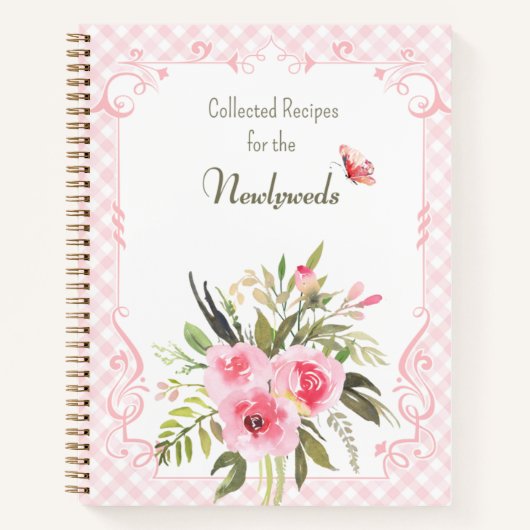 Custom Spiral Rezept Book Notizblock (Vorderseite)