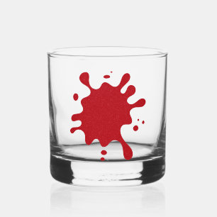 Custom Splash Accent Rocks Glass Whiskyglas