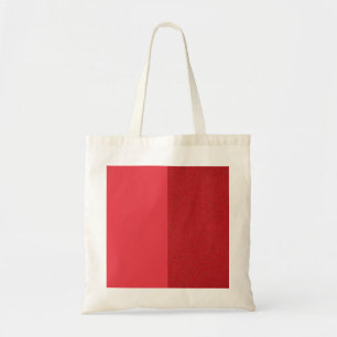 Custom Split Vertical Red Tot Bag Tragetasche