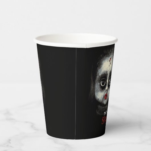 Custom Spooky AF Halloween Party Pappbecher (Rechts)