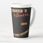 Custom Spooky Halloween Magically Eerie Potions Milchtasse (Rechte Ecke)