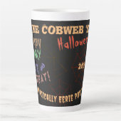 Custom Spooky Halloween Magically Eerie Potions Milchtasse (Vorderseite)
