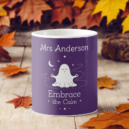 Custom Spooky Self-Care Tasse - "Embrace the Calm"
