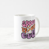 Custom "Spooky Teacher Club" Halloween Niedlich Gh Kaffeetasse (VorderseiteRechts)