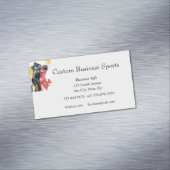 Custom Sports Basketball Coach Store Magnetische Visitenkarte (Beispiel)