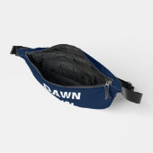 Custom sports fanny pack with motivational quote bauchtasche (Offen)