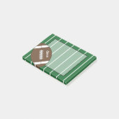 Custom Sports Football Post It Notes Geschenk Post-it Klebezettel (angewinkelt)
