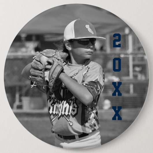 Custom Sports Foto Button (Vorderseite)