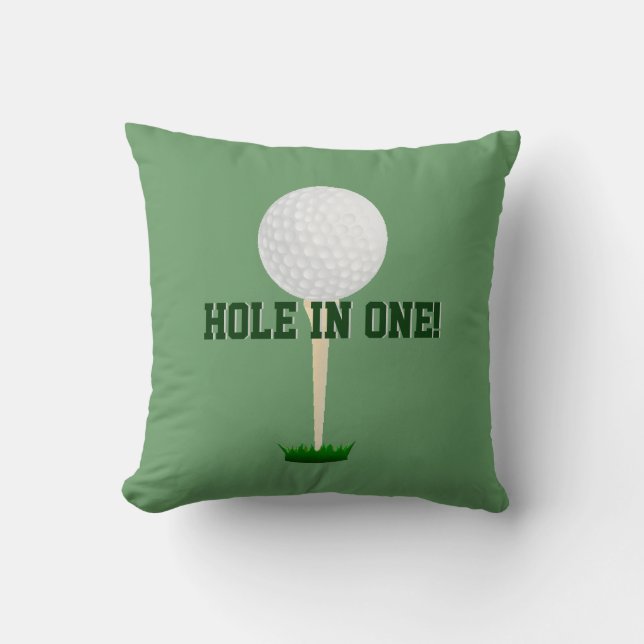 Custom Sports Pillow - Golf Throw Kissen (Vorderseite)