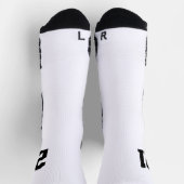Custom Sports Player Personalisiert Jersey-Nummer Socken (Oben)