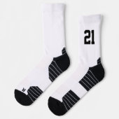 Custom Sports Player Personalisiert Jersey-Nummer Socken (Links)