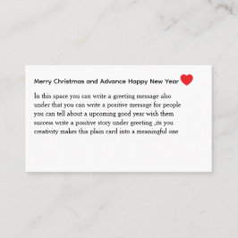 Custom Spread love card Visitenkarte