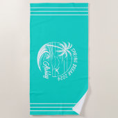 Custom Spring Break Girls Trip Niedlich Beach Fun Strandtuch (Vorderseite)