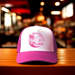 Custom Spring Break Girls Trip Niedlich Beach Fun Truckerkappe<br><div class="desc">Lass den Sprungpausen mit diesen personalisierten LKWs! Feiern Sie Ihre sonnengeküsste Platte mit diesem hellen und bläsernen Design. Jeder Hut hat seine Namen,  eingebettet in Strandikonen und spielerische Schriftart,  und lädt jeden Schluck zu einem Toast in Freundschaft und Abenteuer ein.</div>