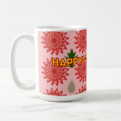 Custom Spring Flower Women's Day Pattern  Kaffeetasse (Links)