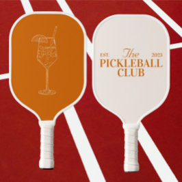 Custom Spritz und Niedliches Pickleball Club Paddl Schläger