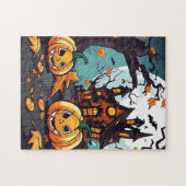 Custom Spuk House Halloween Puzzle (Horizontal)