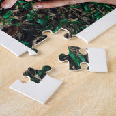 Custom Square Collage 8 Wedding Foto Monogram Puzzle (Seite)