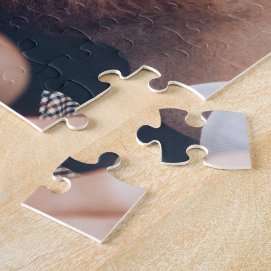 Custom Square Collage Wedding Foto Puzzle (Seite)