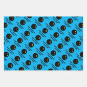 Custom Squash Kugel Weihnachtsverpackung Papierblä Geschenkpapier Set (Vorderseite 3)