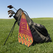 Custom SRI LANKA Golfhandtuch (Gras)