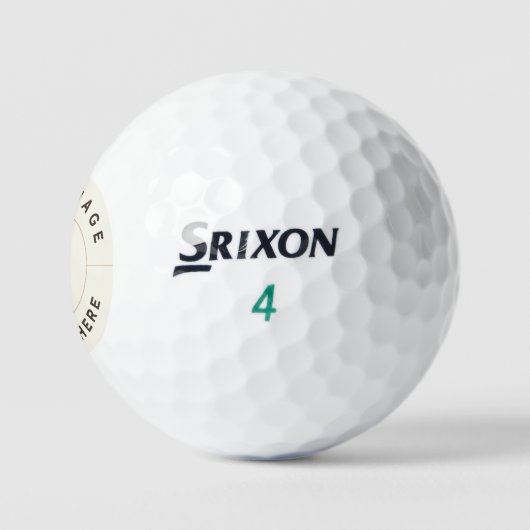 Custom - Srixon Soft Feel Golf Balls Golfball (Logo)