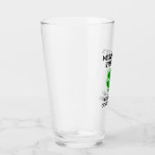 Custom St Patrick's Day Irish Pub Bierbrille Glas (Rechts)