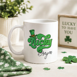 Custom St. Patrick's Day Tasse - Irish Coffee Cup