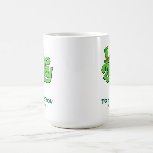 Custom St. Patrick's Day Tasse - Irish Coffee Cup (Mittel)